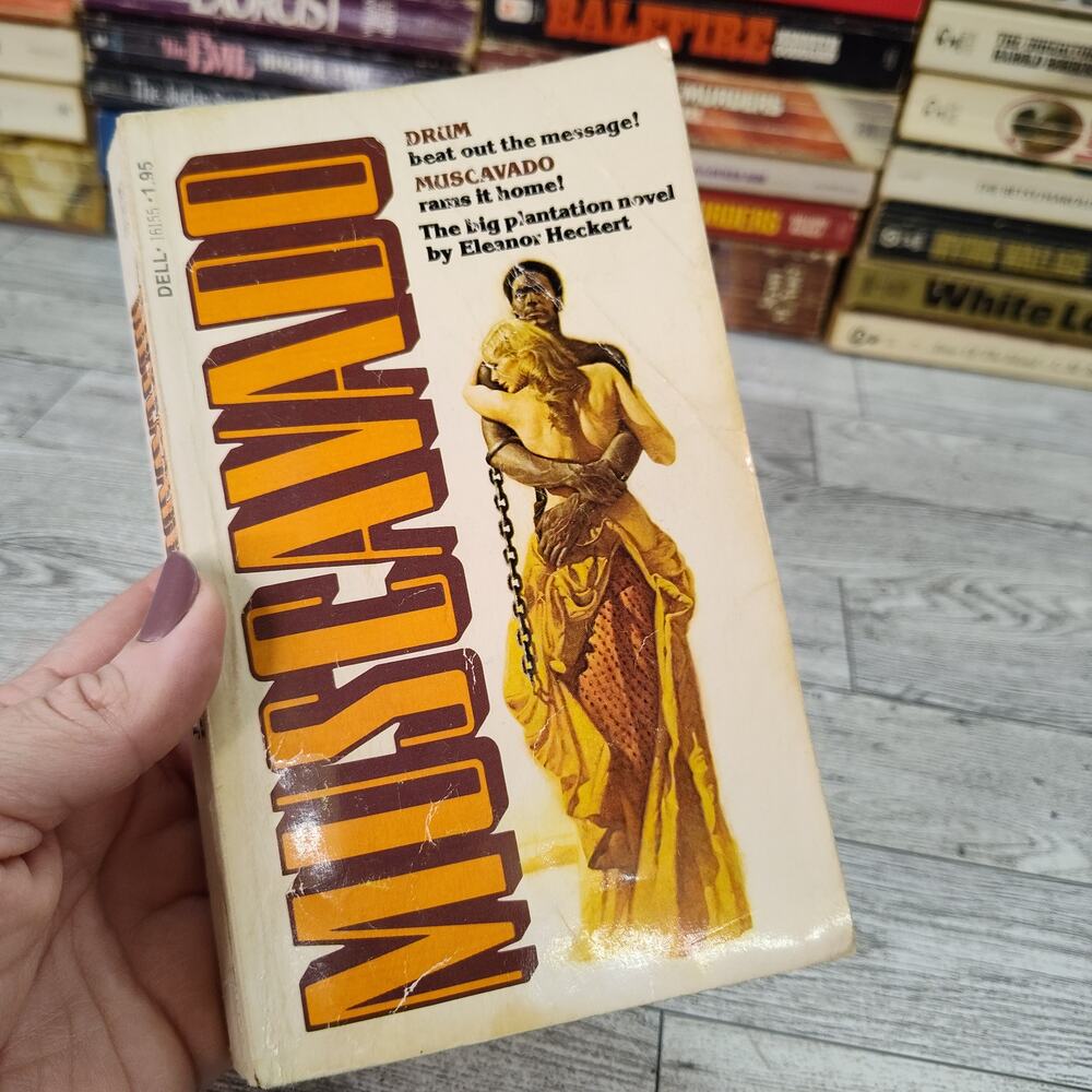 MUSCAVADO Eleanor Heckert 1977 New Dell Edition First Printing May Paperback